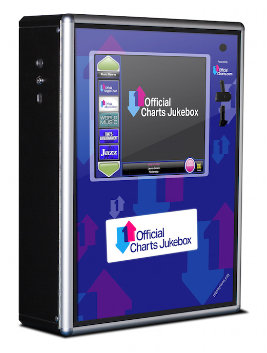 Official Charts Jukebox Sound Leisure Digital Jukeboxes